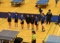 女子卓球１