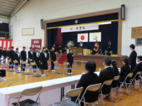 卒業式９
